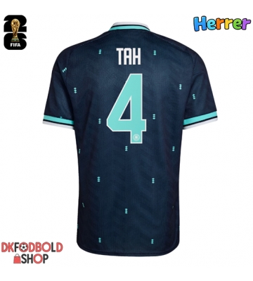 Tyskland Jonathan Tah #4 Udebanetrøje VM 2026 Kort ærmer